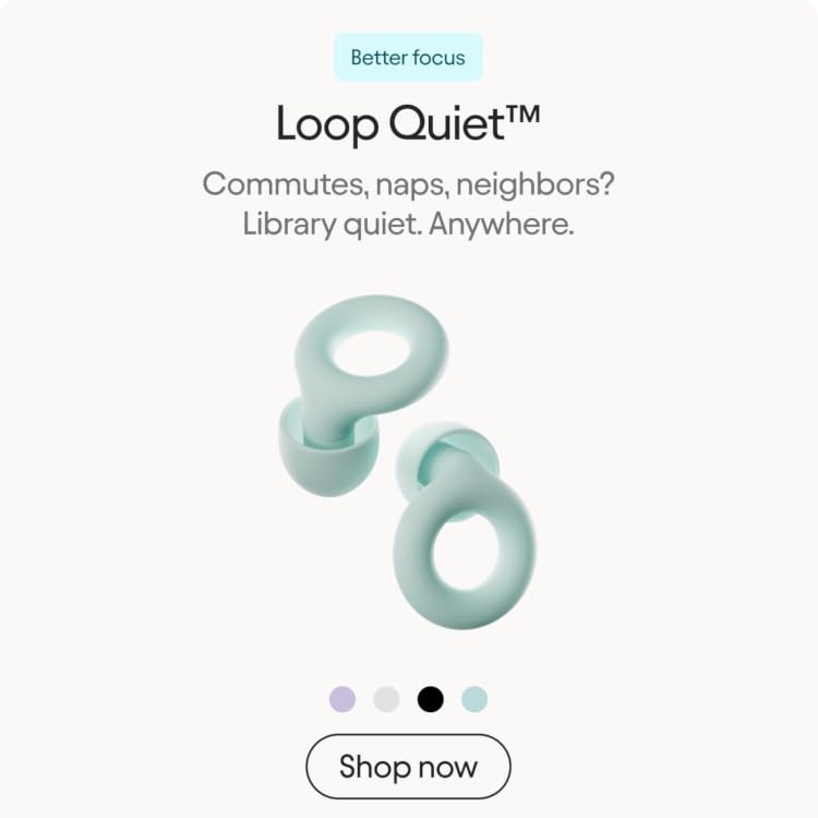 Loop Online Store Loop | Patented Acoustic Channel Earplugs – Loop Quiet For Sleep, Experience For Concerts, Engage For Social - Loop Online Store