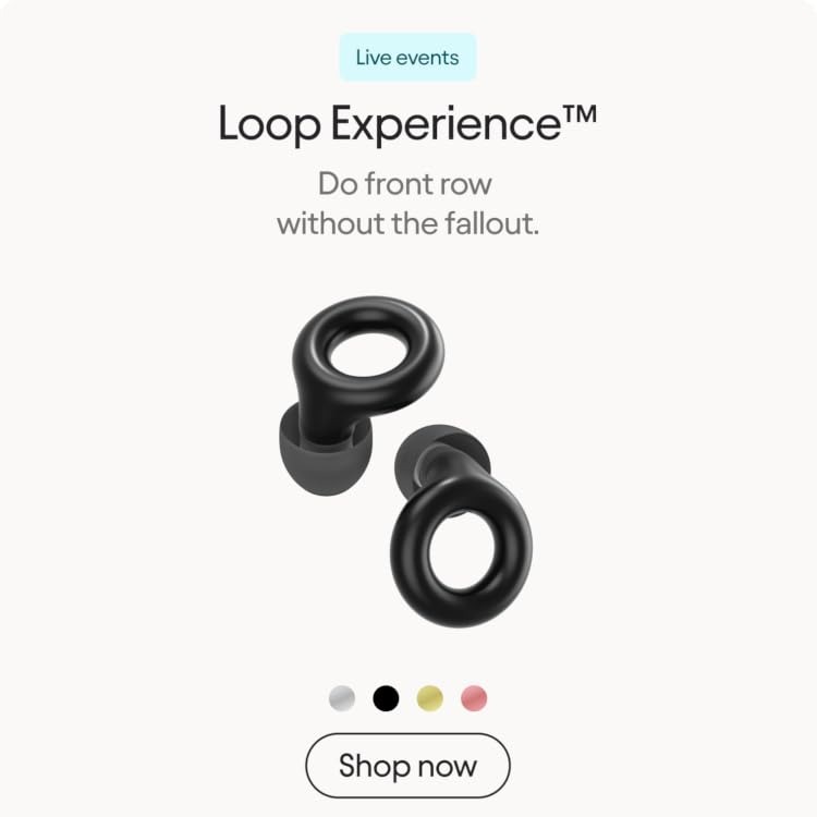 Loop Online Store Loop | Patented Acoustic Channel Earplugs – Loop Quiet For Sleep, Experience For Concerts, Engage For Social - Loop Online Store